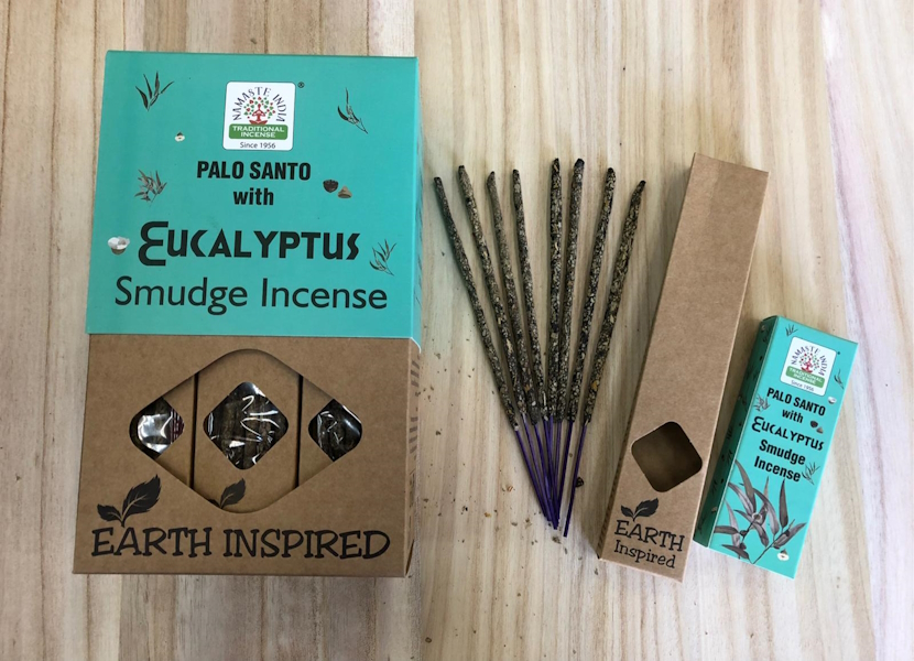 Incienso Palo Santo Eucaliptus Namaste 25 gr